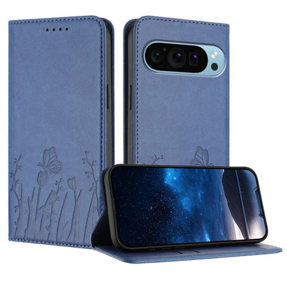Tulips Butterfly Pattern Magnetic Vegan Leather Phone Case, For Google Pixel 10a, For Google Pixel 10 Pro XL, For Google Pixel 10 / 10 Pro, For Google Pixel 9a, For Google Pixel 9 Pro XL, For Google Pixel 9 / 9 Pro, For Google Pixel 8a                 ...