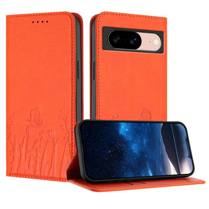 Tulips Butterfly Pattern Magnetic Vegan Leather Phone Case, For Google Pixel 10a, For Google Pixel 10 Pro XL, For Google Pixel 10 / 10 Pro, For Google Pixel 9a, For Google Pixel 9 Pro XL, For Google Pixel 9 / 9 Pro, For Google Pixel 8a                 ...