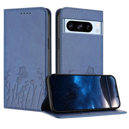 Tulips Butterfly Pattern Magnetic Vegan Leather Phone Case, For Google Pixel 10a, For Google Pixel 10 Pro XL, For Google Pixel 10 / 10 Pro, For Google Pixel 9a, For Google Pixel 9 Pro XL, For Google Pixel 9 / 9 Pro, For Google Pixel 8a                 ...