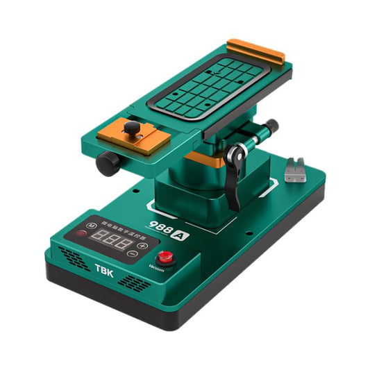 Séparateur chauffant TBK 988A 360 pour retrait d'adhésif OCA d'écran rotatif, prise US, prise UK, prise AU, prise EU