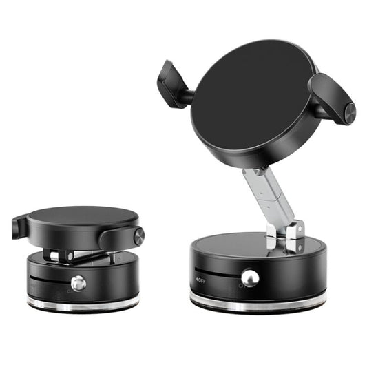 Support de téléphone de voiture magnétique sous vide Nano de type pince pliable rotatif à 360 degrés A9 Pro, A9 Pro (Noir), A9 Pro (Blanc)