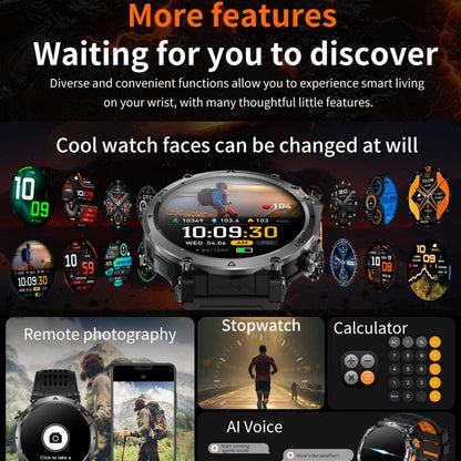 HT42 1.7 inch GPS Sports Smart Watch Supports Bluetooth Call / Heart Rate / Sleep Monitoring