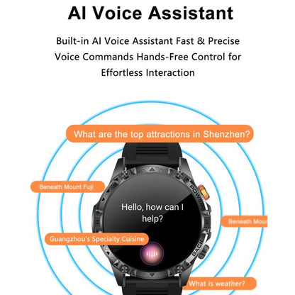 YK16 1.7 inch Sports Smart Watch Supports Heart Rate / Sleep Monitoring