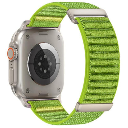 xDfind Two-section Mountain Pattern Nylon Watch Band, For Apple Watch 42 / 44 / 45 / 46 / 49mm, For Apple Watch 38 / 40 / 41 / S11 42mm