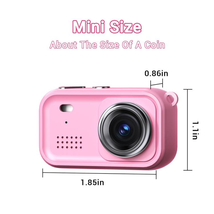 Mini-appareil photo numérique pour enfants Y10 avec écran IPS de 1,47 pouce