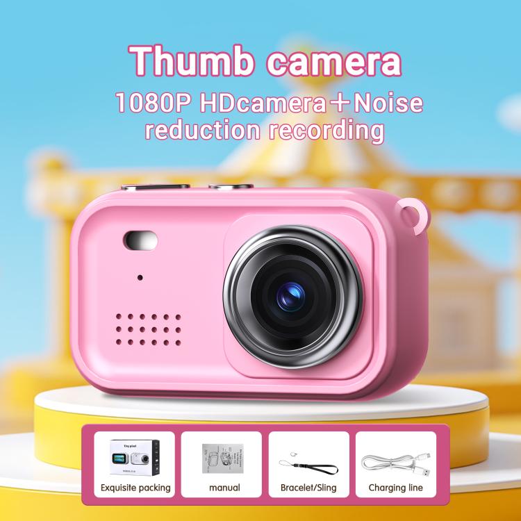 Mini-appareil photo numérique pour enfants Y10 avec écran IPS de 1,47 pouce