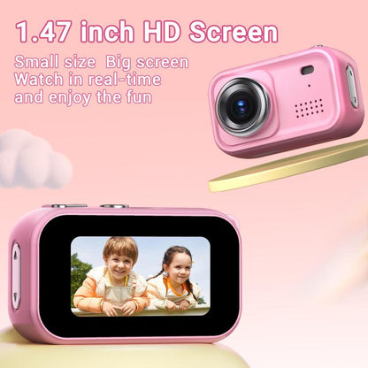 Mini-appareil photo numérique pour enfants Y10 avec écran IPS de 1,47 pouce