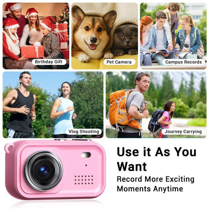 Mini-appareil photo numérique pour enfants Y10 avec écran IPS de 1,47 pouce