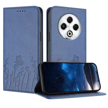 Tulips Butterfly Pattern Magnetic Vegan Leather Phone Case, For Tecno Spark 30 4G, For Tecno Spark 30C 4G, For Tecno Pova 6 Neo 4G, For Tecno Pova 6 / Pova 6 Pro, For Tecno Camon 30 Pro, For Tecno Spark 20 Pro, For Tecno Spark 20 / Spark 20C / Pop 8   ...