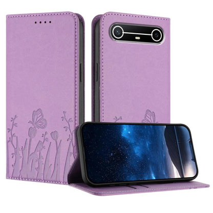 Tulips Butterfly Pattern Magnetic Vegan Leather Phone Case, For Tecno Pova Curve 2 5G, For Tecno Spark Go 3 / Pop 20 4G, For Tecno Spark 50 4G, For Tecno Camon 50 Pro 4G, For Tecno Camon 50 4G, For Tecno Pova Slim / Spark Slim, For Tecno Pova 7 5G     ...