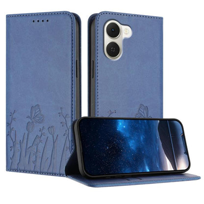 Tulips Butterfly Pattern Magnetic Vegan Leather Phone Case, For Tecno Pova Curve 2 5G, For Tecno Spark Go 3 / Pop 20 4G, For Tecno Spark 50 4G, For Tecno Camon 50 Pro 4G, For Tecno Camon 50 4G, For Tecno Pova Slim / Spark Slim, For Tecno Pova 7 5G     ...