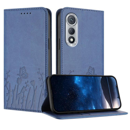 Tulips Butterfly Pattern Magnetic Vegan Leather Phone Case, For Tecno Pova Curve 2 5G, For Tecno Spark Go 3 / Pop 20 4G, For Tecno Spark 50 4G, For Tecno Camon 50 Pro 4G, For Tecno Camon 50 4G, For Tecno Pova Slim / Spark Slim, For Tecno Pova 7 5G     ...