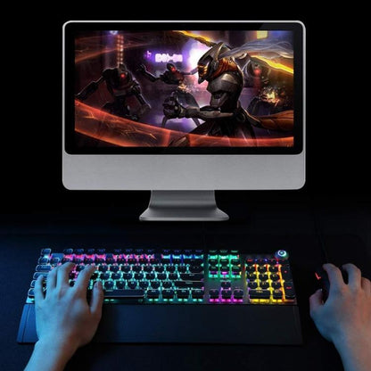 AULA F2088 104 Keys Wired Steampunk Retro Gaming Mechanical Keyboard, White Blue Switch, Pink Blue Switch, Black Blue Switch