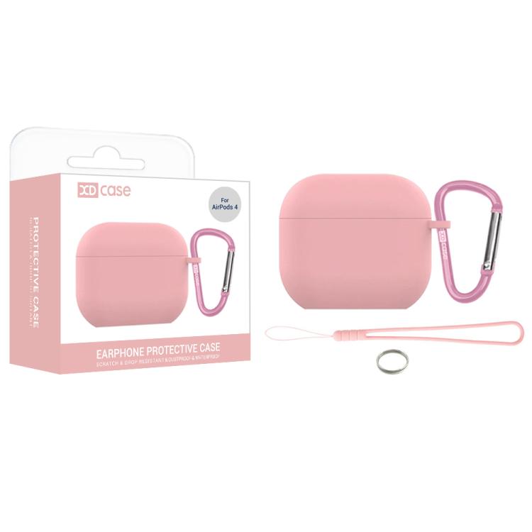 XDcase 2.5mm Thick Silicone Earbud Protective Case with Hook, For AirPods 5 / 4, For AirPods Pro 3, For AirPods Pro 2 / 1