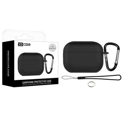XDcase 2.5mm Thick Silicone Earbud Protective Case with Hook, For AirPods 5 / 4, For AirPods Pro 3, For AirPods Pro 2 / 1