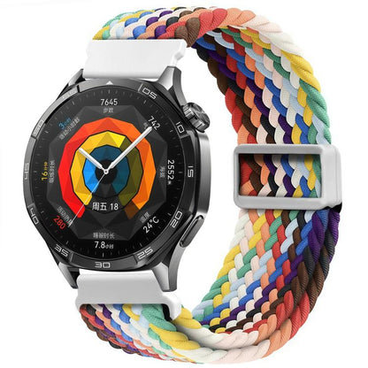 Press Button Quick Release Magnetic Buckle Woven Watch Band, 20mm, 22mm