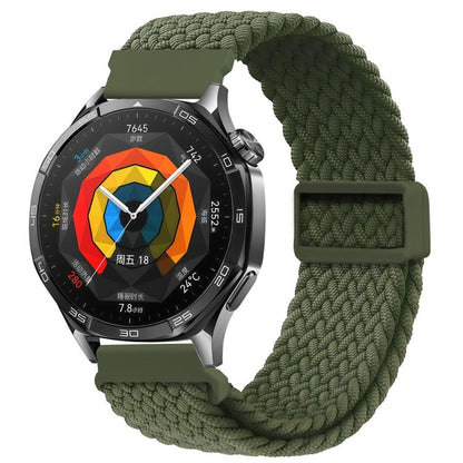 Press Button Quick Release Magnetic Buckle Woven Watch Band, 20mm, 22mm
