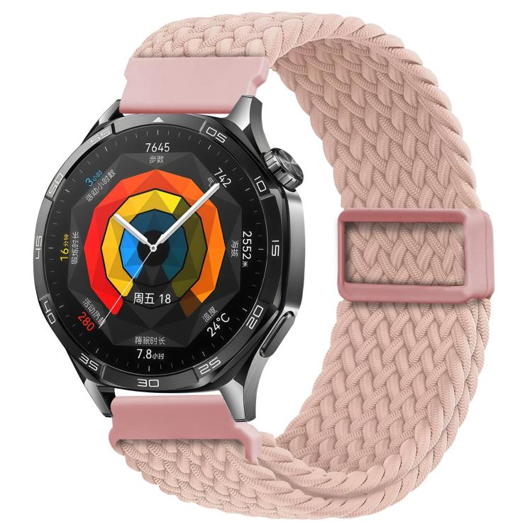 Press Button Quick Release Magnetic Buckle Woven Watch Band, 20mm, 22mm