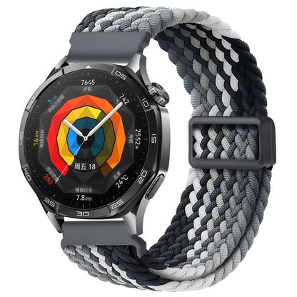 Press Button Quick Release Magnetic Buckle Woven Watch Band, 20mm, 22mm