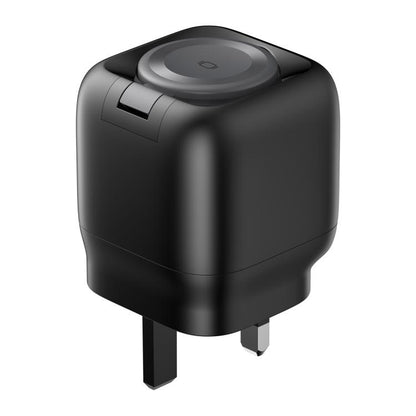 Havit UC250 35W 3 in 1 GaN Travel Charger with Type-C Retractable Cable, UC250(UK Plug)