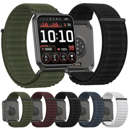 xDfind Mountain Wave Pattern Nylon Watch Band, For Garmin Venu X1