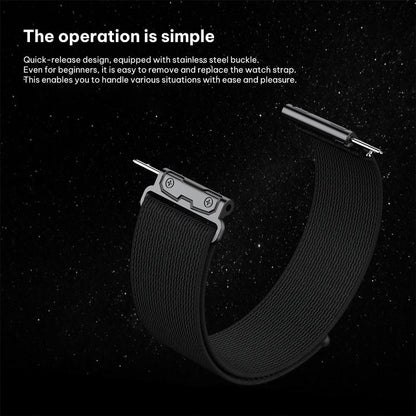 xDfind Wild Path Loop Nylon Quick-release Watch Band, For Garmin Venu X1