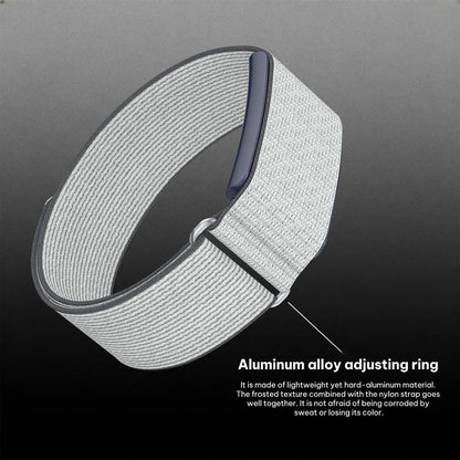 Pour bracelet Amazfit Helio xDfind en nylon tressé, bracelet de 280 mm, bracelet de bras de 420 mm