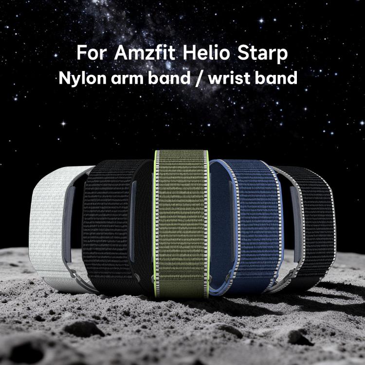 Pour bracelet Amazfit Helio xDfind en nylon tressé, bracelet de 280 mm, bracelet de bras de 420 mm