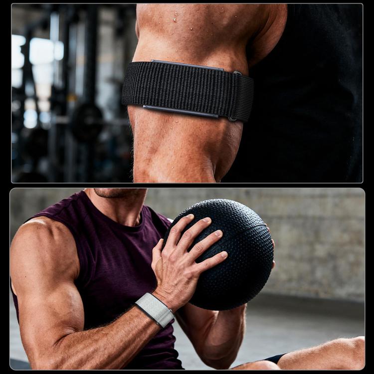 Pour bracelet Amazfit Helio xDfind en nylon tressé, bracelet de 280 mm, bracelet de bras de 420 mm