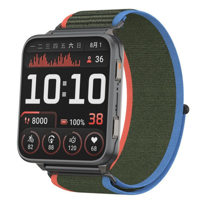 xDfind Wild Path Loop Nylon Woven Quick-release Watch Band, For Garmin Venu X1