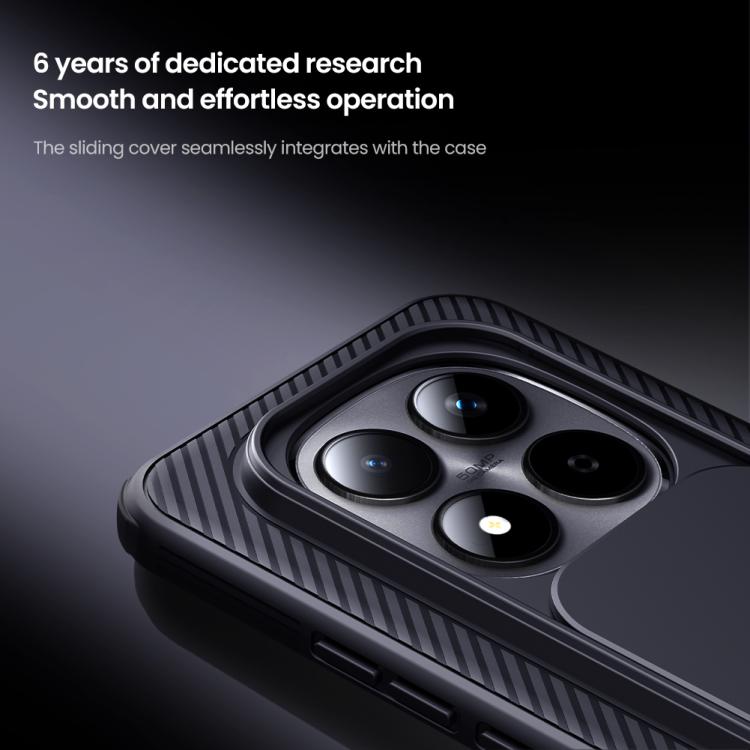 NILLKIN CamShield Pro PC Phone Case, For Redmi Note 15 Pro+ 5G Global 163.3mm, For Redmi Note 15 Pro 5G Global 163.6mm