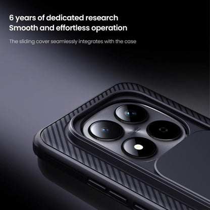NILLKIN CamShield Pro PC Phone Case, For Redmi Note 15 Pro+ 5G Global 163.3mm, For Redmi Note 15 Pro 5G Global 163.6mm