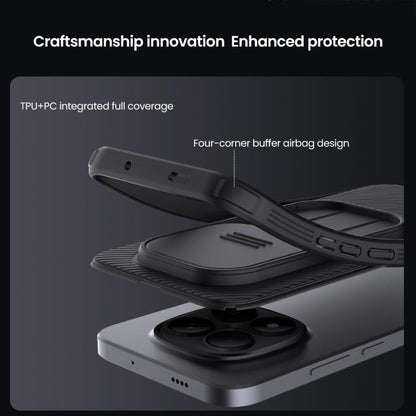 NILLKIN CamShield Pro PC Phone Case, For Redmi Note 15 Pro+ 5G Global 163.3mm, For Redmi Note 15 Pro 5G Global 163.6mm