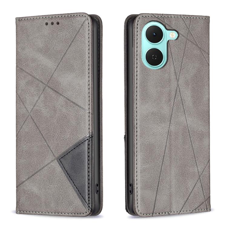 Rhombus Texture Magnetic Leather Phone Case, For Tecno Pova Curve 2 5G, For Tecno Spark 50 4G, For Tecno Camon 50 Pro 4G, For Tecno Camon 50 4G, For Tecno Spark Go 3