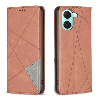 Rhombus Texture Magnetic Leather Phone Case, For Tecno Pova Curve 2 5G, For Tecno Spark 50 4G, For Tecno Camon 50 Pro 4G, For Tecno Camon 50 4G, For Tecno Spark Go 3