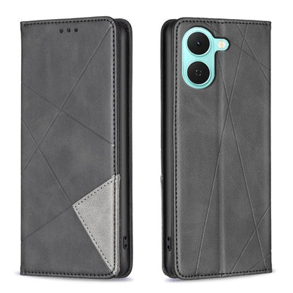 Rhombus Texture Magnetic Leather Phone Case, For Tecno Pova Curve 2 5G, For Tecno Spark 50 4G, For Tecno Camon 50 Pro 4G, For Tecno Camon 50 4G, For Tecno Spark Go 3