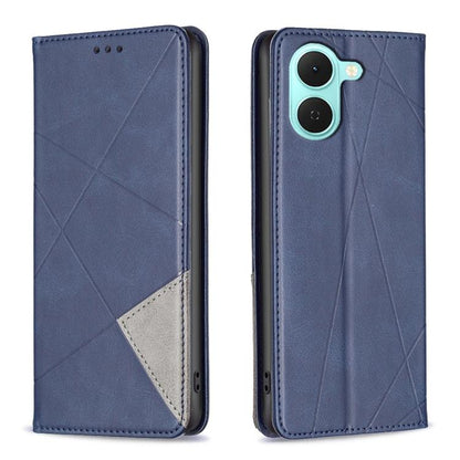 Rhombus Texture Magnetic Leather Phone Case, For Tecno Pova Curve 2 5G, For Tecno Spark 50 4G, For Tecno Camon 50 Pro 4G, For Tecno Camon 50 4G, For Tecno Spark Go 3