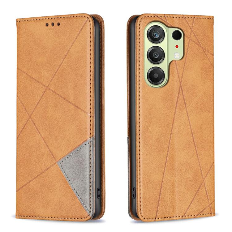 Rhombus Texture Magnetic Leather Phone Case, For Tecno Pova Curve 2 5G, For Tecno Spark 50 4G, For Tecno Camon 50 Pro 4G, For Tecno Camon 50 4G, For Tecno Spark Go 3