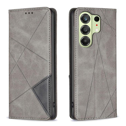 Rhombus Texture Magnetic Leather Phone Case, For Tecno Pova Curve 2 5G, For Tecno Spark 50 4G, For Tecno Camon 50 Pro 4G, For Tecno Camon 50 4G, For Tecno Spark Go 3