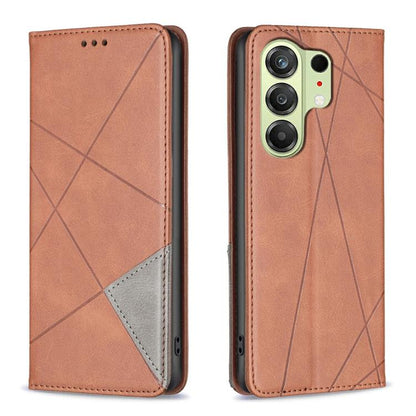 Rhombus Texture Magnetic Leather Phone Case, For Tecno Pova Curve 2 5G, For Tecno Spark 50 4G, For Tecno Camon 50 Pro 4G, For Tecno Camon 50 4G, For Tecno Spark Go 3