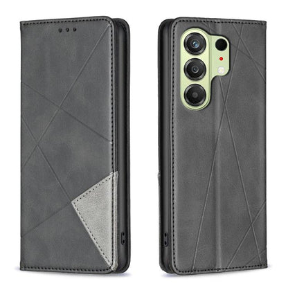 Rhombus Texture Magnetic Leather Phone Case, For Tecno Pova Curve 2 5G, For Tecno Spark 50 4G, For Tecno Camon 50 Pro 4G, For Tecno Camon 50 4G, For Tecno Spark Go 3