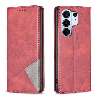 Rhombus Texture Magnetic Leather Phone Case, For Tecno Pova Curve 2 5G, For Tecno Spark 50 4G, For Tecno Camon 50 Pro 4G, For Tecno Camon 50 4G, For Tecno Spark Go 3