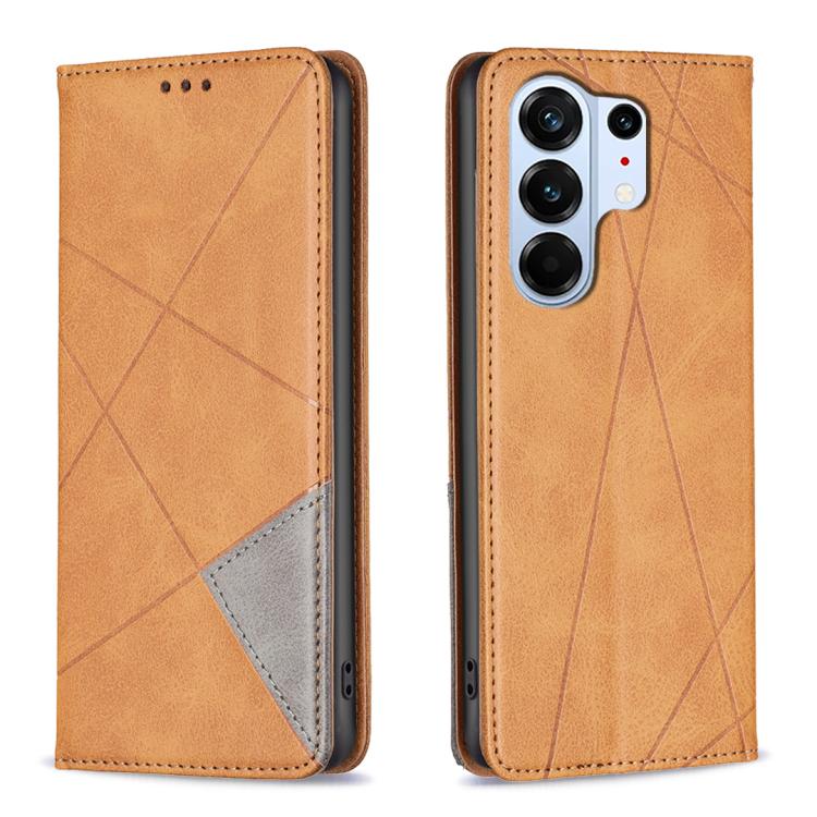 Rhombus Texture Magnetic Leather Phone Case, For Tecno Pova Curve 2 5G, For Tecno Spark 50 4G, For Tecno Camon 50 Pro 4G, For Tecno Camon 50 4G, For Tecno Spark Go 3