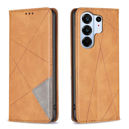 Rhombus Texture Magnetic Leather Phone Case, For Tecno Pova Curve 2 5G, For Tecno Spark 50 4G, For Tecno Camon 50 Pro 4G, For Tecno Camon 50 4G, For Tecno Spark Go 3