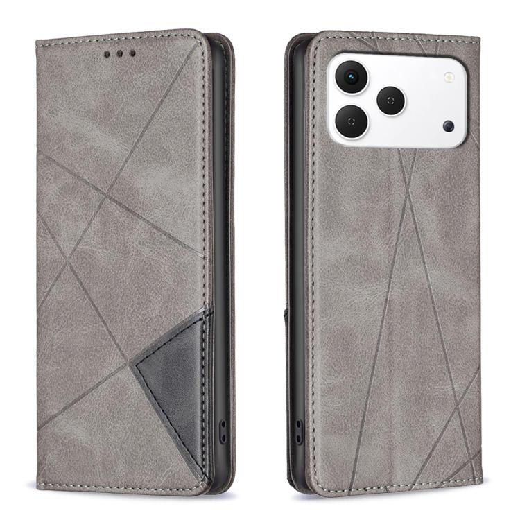 Rhombus Texture Magnetic Leather Phone Case, For Tecno Pova Curve 2 5G, For Tecno Spark 50 4G, For Tecno Camon 50 Pro 4G, For Tecno Camon 50 4G, For Tecno Spark Go 3