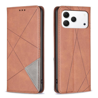 Rhombus Texture Magnetic Leather Phone Case, For Tecno Pova Curve 2 5G, For Tecno Spark 50 4G, For Tecno Camon 50 Pro 4G, For Tecno Camon 50 4G, For Tecno Spark Go 3