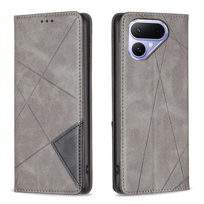 Rhombus Texture Magnetic Leather Phone Case, For Tecno Pova Curve 2 5G, For Tecno Spark 50 4G, For Tecno Camon 50 Pro 4G, For Tecno Camon 50 4G, For Tecno Spark Go 3