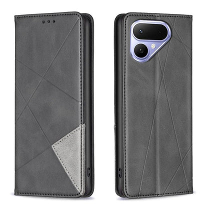 Rhombus Texture Magnetic Leather Phone Case, For Tecno Pova Curve 2 5G, For Tecno Spark 50 4G, For Tecno Camon 50 Pro 4G, For Tecno Camon 50 4G, For Tecno Spark Go 3
