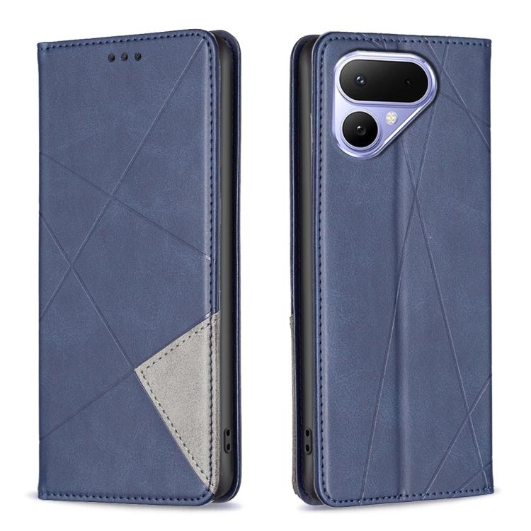 Rhombus Texture Magnetic Leather Phone Case, For Tecno Pova Curve 2 5G, For Tecno Spark 50 4G, For Tecno Camon 50 Pro 4G, For Tecno Camon 50 4G, For Tecno Spark Go 3