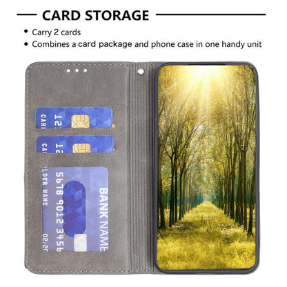 Rhombus Texture Magnetic Leather Phone Case, For Tecno Pova 8 5G, For Tecno Pova Curve 2 5G, For Tecno Spark 50 4G, For Tecno Camon 50 Pro 4G, For Tecno Camon 50 4G, For Tecno Spark Go 3